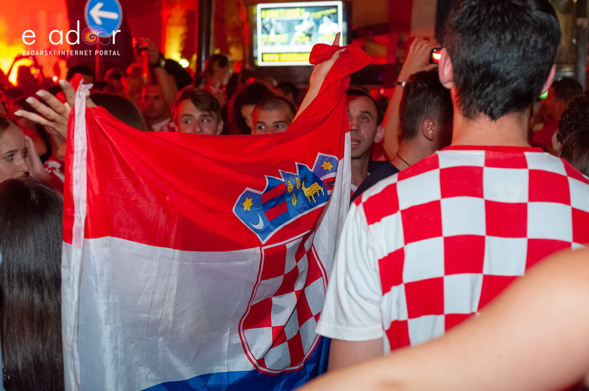Zadar je gorio: Velika fešta nakon plasmana Vatrenih u finale Svjetskog prvenstva