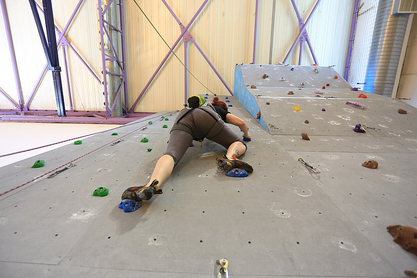 Bibinje: Natjecanje u sportskom penjanju na umjetnoj stijeni, foto: Leo Banić
