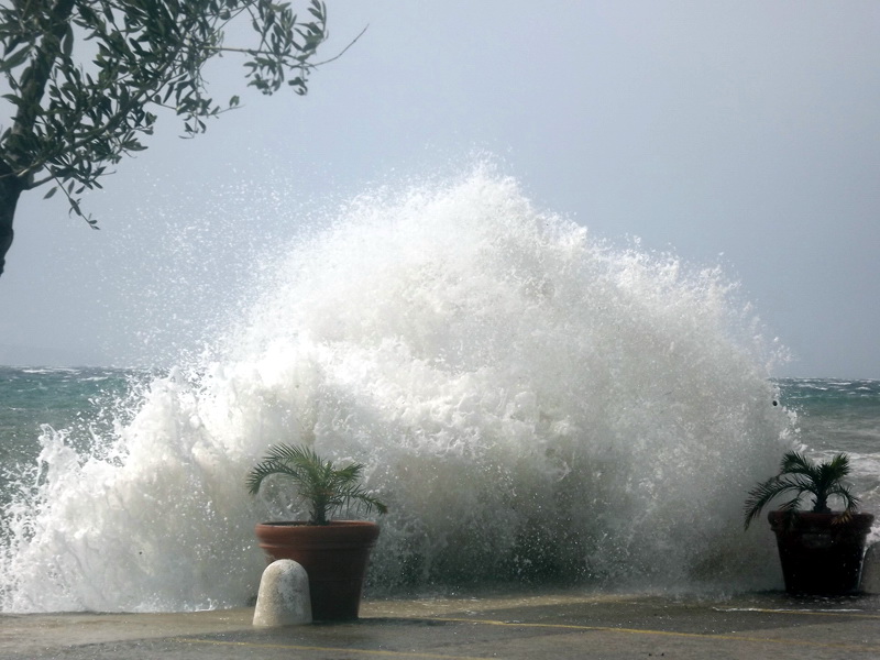 Tramontana u Diklu 26. kolovoza 2012., Foto: Natali Bukvić