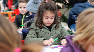 Sveti Nikola darivao mališane na Viru, Krampus bez posla Sveti Nikola darivao mališane na Viru, Krampus bez posla