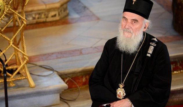 Msgr. Marin Barisic, nadbiskup splitsko-makarski i predsjednik Vijeca Hrvatske biskupske konferencije za dijalog sa Srpskom pravoslavnom crkvom, primili su danas u katedrali sv. Dujma patrijarha Irineja. Rijec je o prvom posjetu patrijarha Irineja gradu