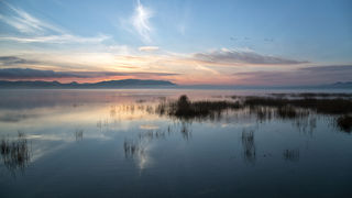 Čarobno jutro na Vranskom jezeru Čarobno jutro na Vranskom jezeru