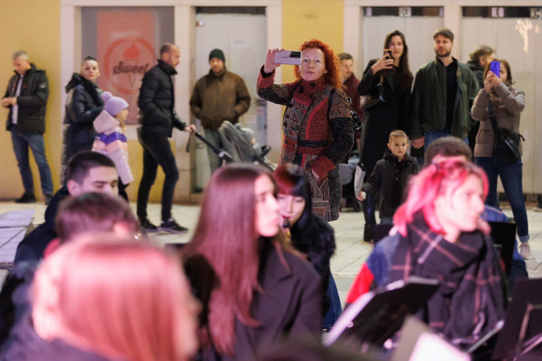 Gradska glazba Zadar na Narodnom trgu