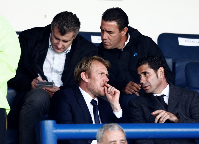Varazdin, 121010.
Gradski stadion Varazdin.
Kvalifikacijska utakmica za EP U 21 u Danskoj 2011.
Hrvatska – Sapnjolska.
Na fotografiji: Davor Suker, Robert Prosinecki i Fernando Hiero.
Foto: Ronald Gorsic / CROPIX Varazdin, 121010.
Gradski stadion Varazdin.
Kvalifikacijska utakmica za EP U 21 u Danskoj 2011.
Hrvatska – Sapnjolska.
Na fotografiji: Davor Suker, Robert Prosinecki i Fernando Hiero.
Foto: Ronald Gorsic / CROPIX