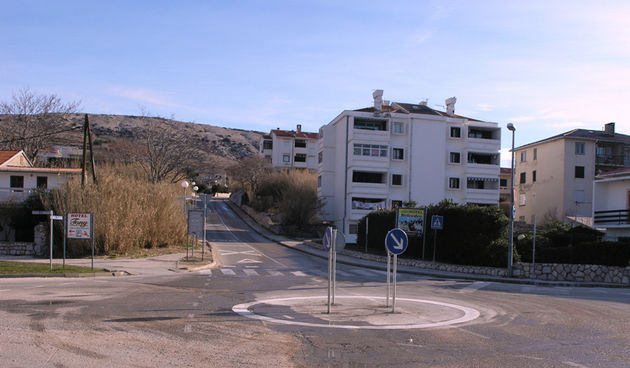 Jedan kružni tok, na području Golije u Pagu, već je dijelom napravljen (Foto: Josip Portada)