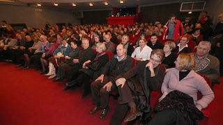 HNK Zadar : “Tko radi štrajka od gladi” (foto:Saša Čuka) HNK Zadar : “Tko radi štrajka od gladi” (foto:Saša Čuka)
