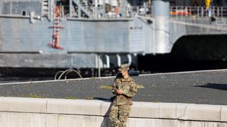 U Gaženicu dopremljena vojna oprema i sredstva za vježbu Immediate Response 21 U Gaženicu dopremljena vojna oprema i sredstva za vježbu Immediate Response 21