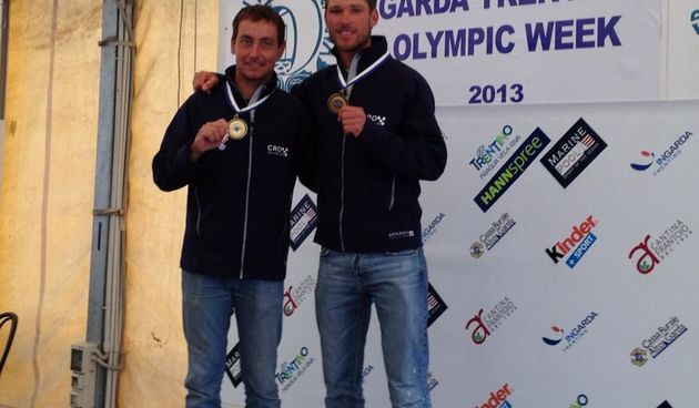 Igor Marenić i Šime Fantela na pobjedničkom postolju, foto: facebook