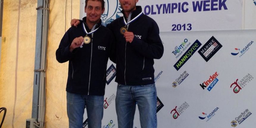 Igor Marenić i Šime Fantela na pobjedničkom postolju, foto: facebook