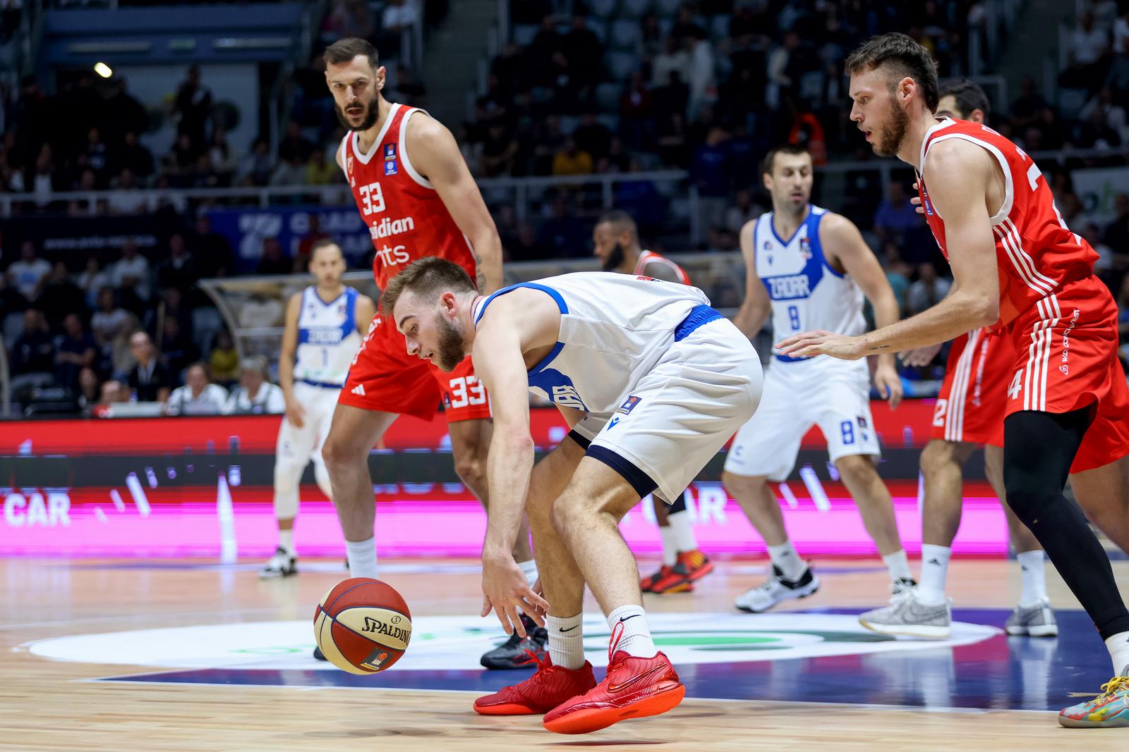 AdmiralBet ABA liga, 6. kolo: KK Zadar – KK Crvena Zvezda