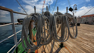 Ruski školski jedrenjak “Nadežda” u zadarskoj luci, foto: Roberto Lerga