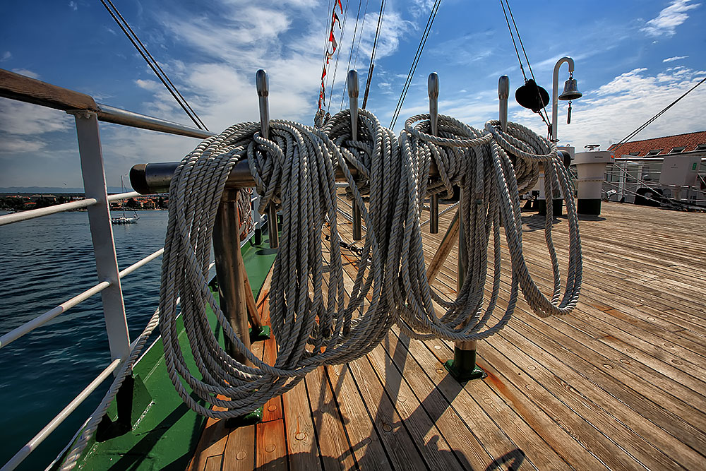 Ruski školski jedrenjak “Nadežda” u zadarskoj luci, foto: Roberto Lerga