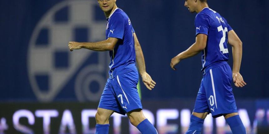18.07.2014., Stadion Maksimir, Zagreb – 01. kolo MAXtv Prve lige, GNK Dinamo – NK Slaven Belupo. Franko Andrijasevic, Marko Pjaca. Photo: Igor Kralj/PIXSELL