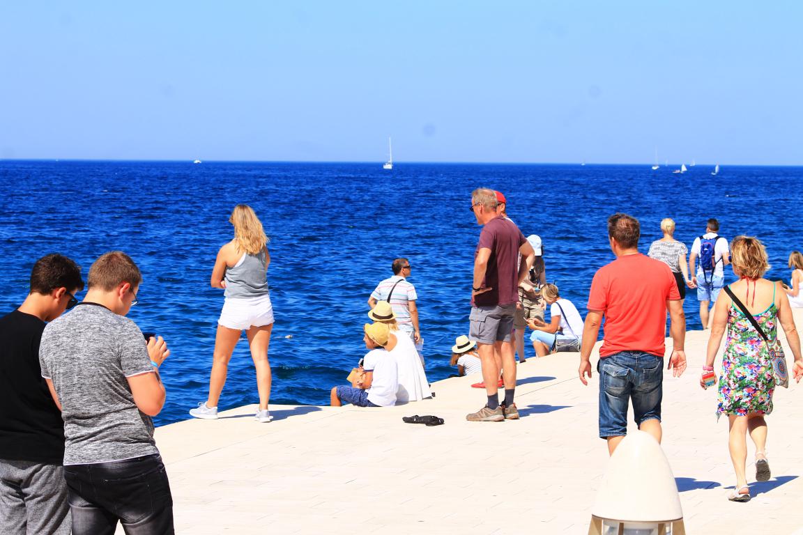 Đir po zadarskoj rivi 25. kolovoza 2016.