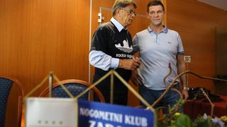 04.09.2014., Zadar – Press konferencija – Miroslav Ciro Blazevic – nakon sto je izabran za trenera NK Zadar. Photo: Filip Brala/PIXSELL 04.09.2014., Zadar – Press konferencija – Miroslav Ciro Blazevic – nakon sto je izabran za trenera NK Zadar. Photo: Filip Brala/PIXSELL