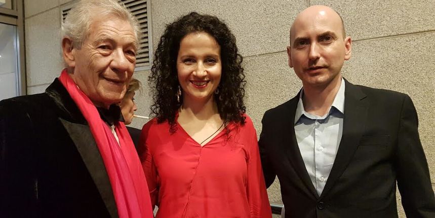 Ian McKellen, Anita Juka i Andro Martinović u Šangaju