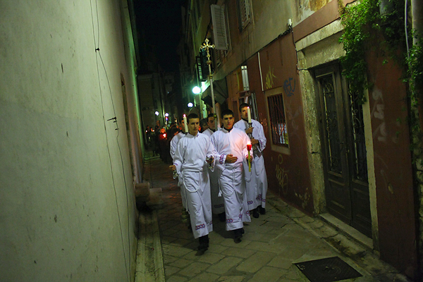 Misa za blagdan Svijećnice u crkvi Sv.Šime (Foto:Saša Čuka)