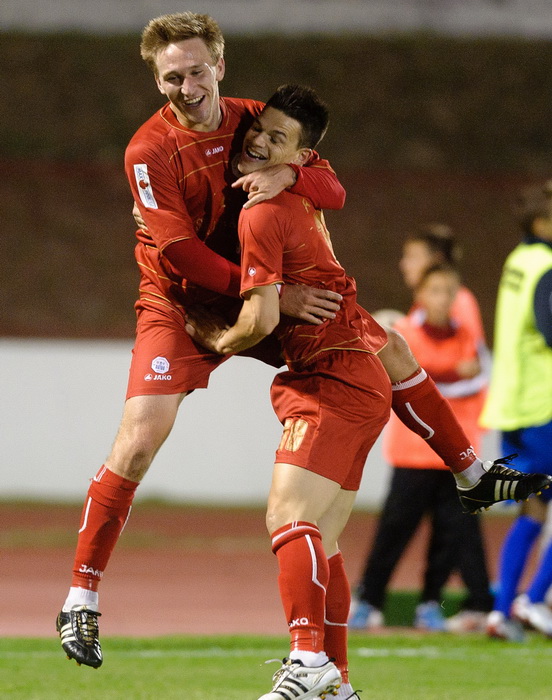 Split, 150912.
Stadion Park mladezi.
Nogometna utakmica 8. kola MAXtv 1. HNL Prve lige izmedju RNK Split i NK Zadar.
Na fotografiji: Ante Erceg i Mate Pehar strijelci su prva dva pogotka za Split
Foto:Tom Dubravec / CROPIX Split, 150912.
Stadion Park mladezi.
Nogometna utakmica 8. kola MAXtv 1. HNL Prve lige izmedju RNK Split i NK Zadar.
Na fotografiji: Ante Erceg i Mate Pehar strijelci su prva dva pogotka za Split
Foto:Tom Dubravec / CROPIX