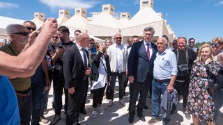 Plenković i EU kandidati HDZ-a na Benkovačkom sajmu