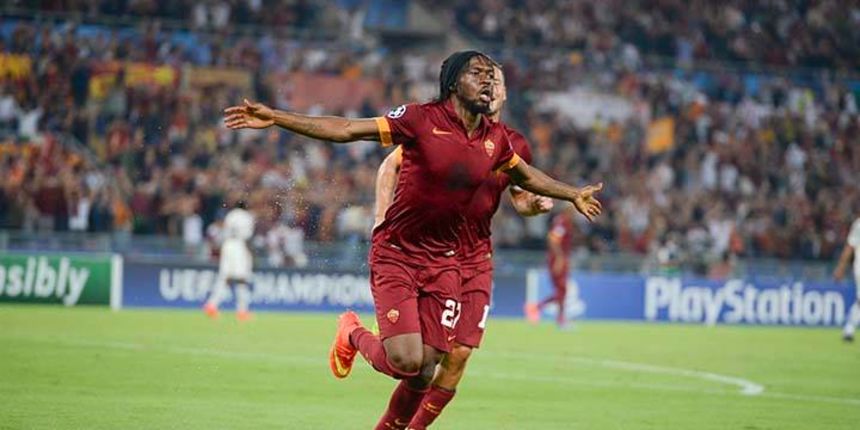Gervinho AS Roma, foro facebook/asroma Gervinho AS Roma, foro facebook/asroma