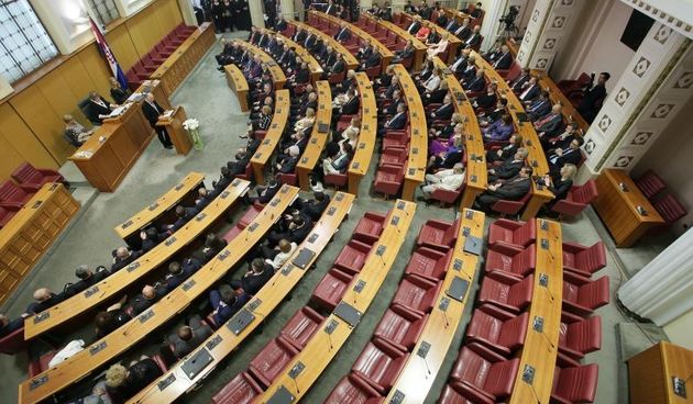 Zagreb – Svecana sjednica Hrvatskoga sabora u prigodi obiljezavanja Dana Hrvatskoga sabora. Photo: Jurica Galoic/PIXSELL
