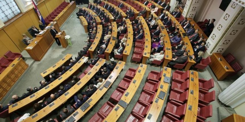 Zagreb – Svecana sjednica Hrvatskoga sabora u prigodi obiljezavanja Dana Hrvatskoga sabora. Photo: Jurica Galoic/PIXSELL