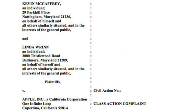 Tužba protiv Apple i AT&T (iPhone 4)