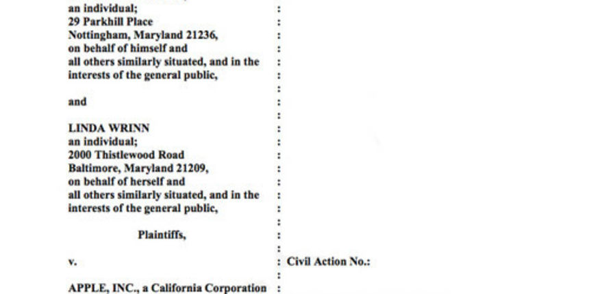 Tužba protiv Apple i AT&T (iPhone 4)