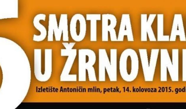 Smotra klapa u Žrnovnici – 14. kolovoza