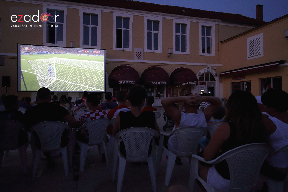 Bibinje: Navijanje za Vatrene i fešta nakon pobjede nad Rusijom