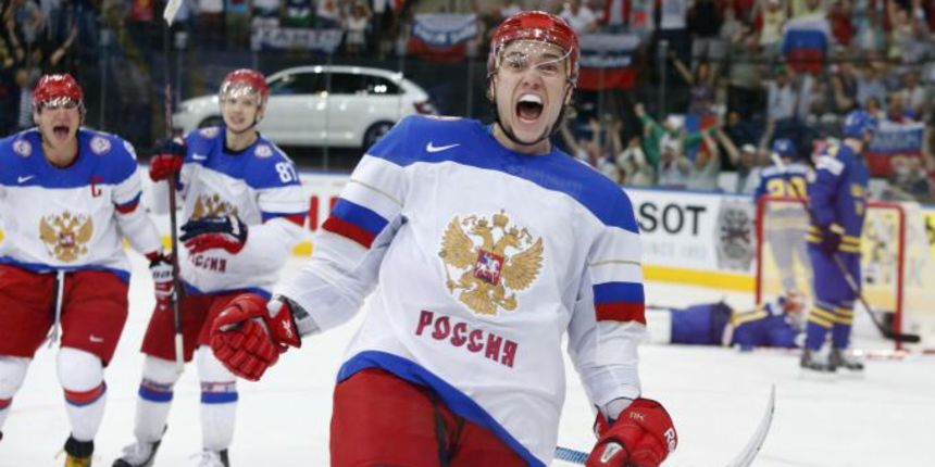 Ruska hokejaška reprezentacija, foto: 15min.lt Ruska hokejaška reprezentacija, foto: 15min.lt