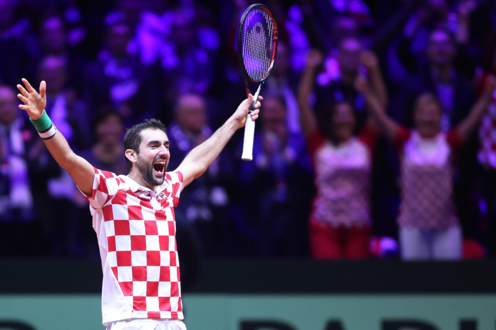 Veliko slavlje hrvatskih tenisača nakon osvajanja Davis Cupa