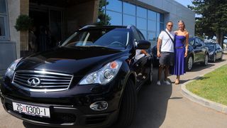 Investitor iz Dubaija sletio na zadarski aerodrom, foto: Borna Strizak Investitor iz Dubaija sletio na zadarski aerodrom, foto: Borna Strizak