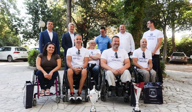 Župan Longin primio članove KKOI Zadar – osvajače dvostruke krune