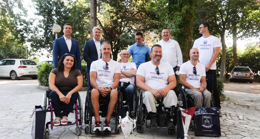 Župan Longin primio članove KKOI Zadar – osvajače dvostruke krune Župan Longin primio članove KKOI Zadar – osvajače dvostruke krune