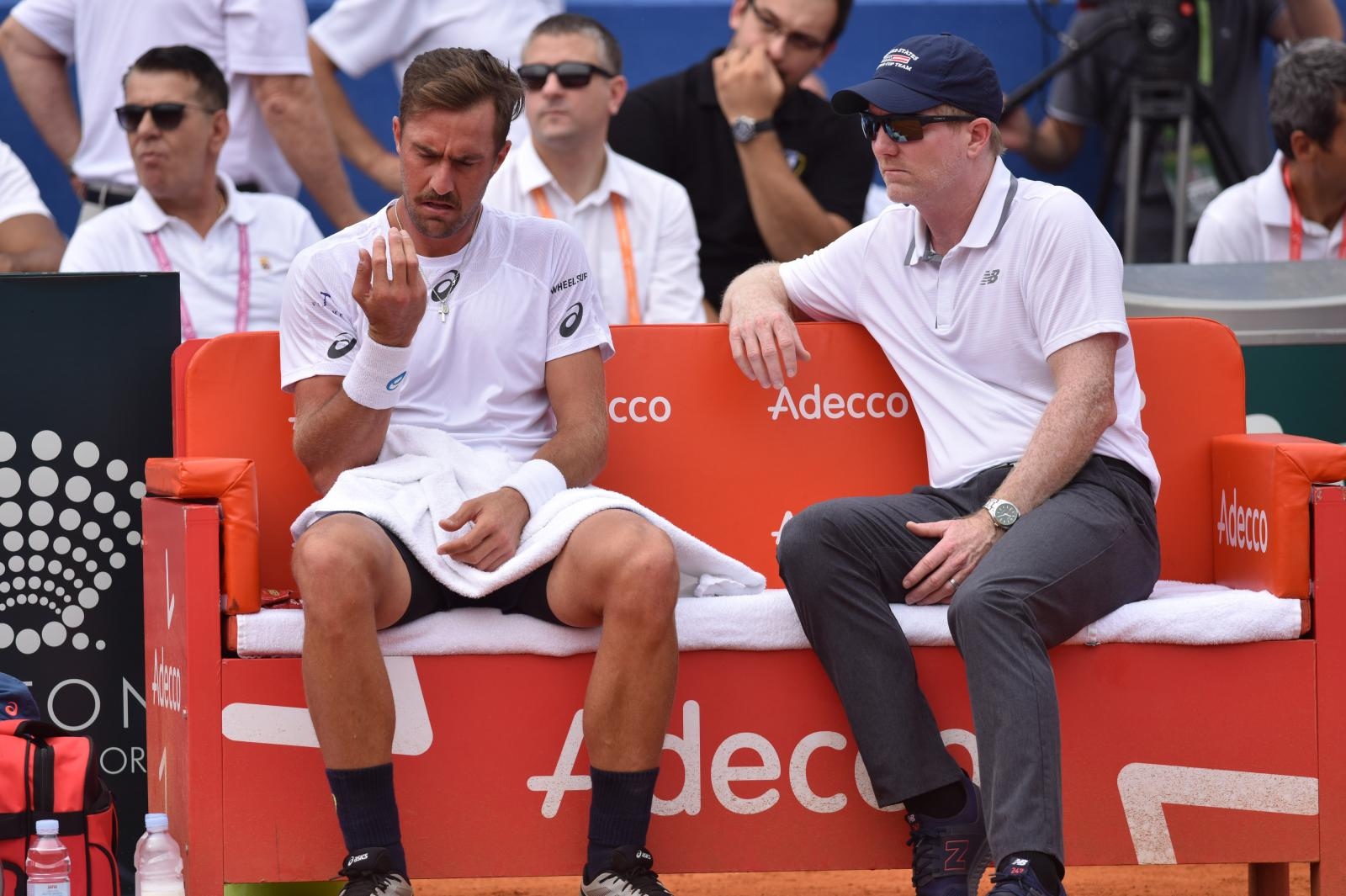 Davis Cup: Borna Ćorić – Steve Johnson Davis Cup: Borna Ćorić – Steve Johnson