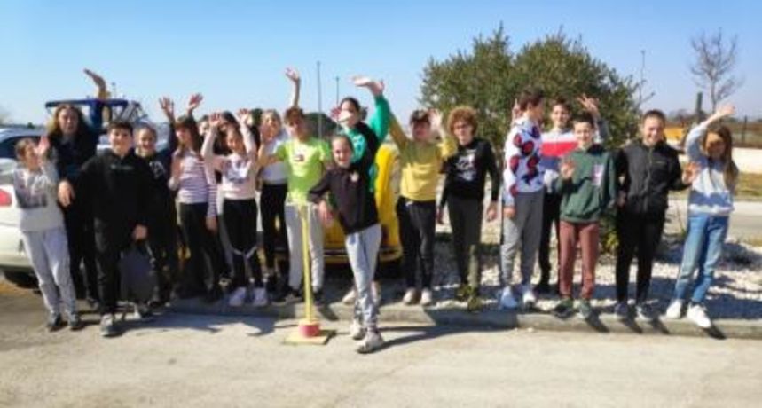 U OŠ Šimuna Kožičića Benje provedeno natjecanje “Sigurno u prometu”