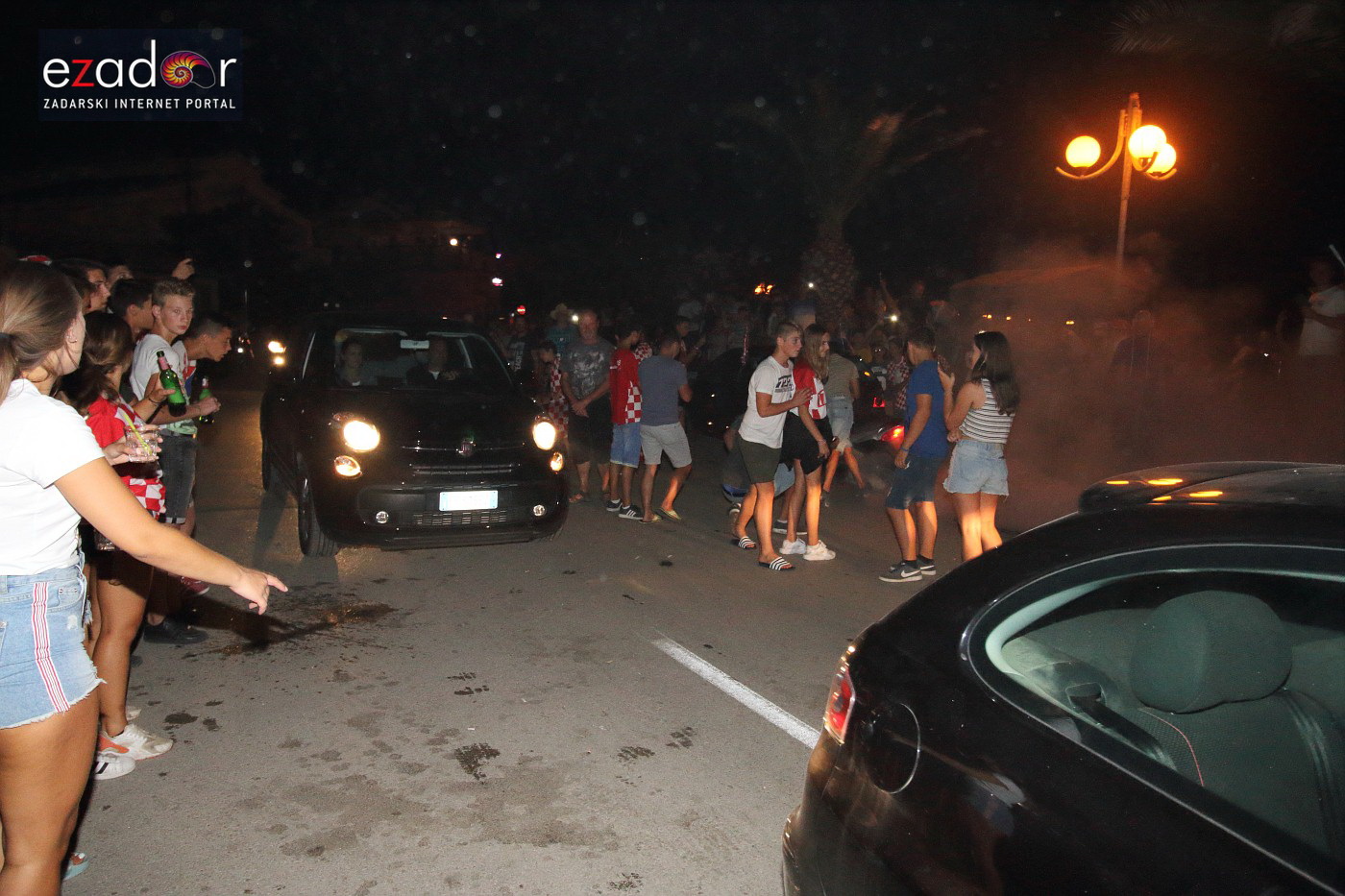 Bibinje: Navijanje za Vatrene i fešta nakon pobjede nad Engleskom