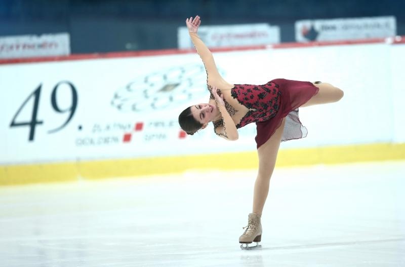 49. Zlatna Pirueta Zagreba: Kratki program žene