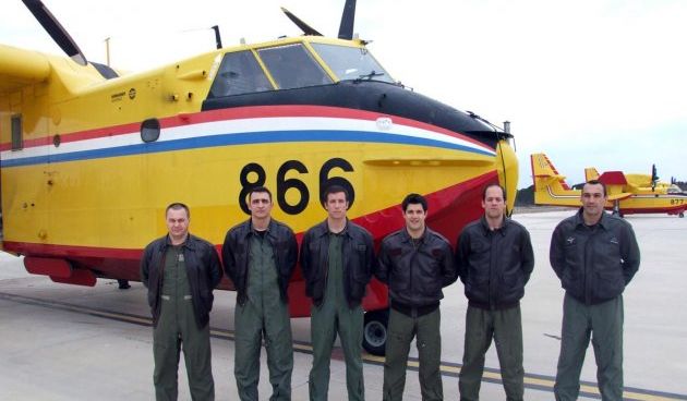 Obuka novih pilota protupožarnih aviona, foto: MORH