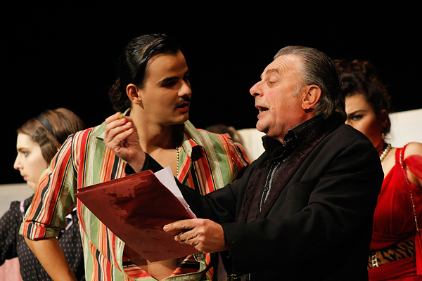 Zadarska Noć kazališta – “Teštament” (foto:Saša Čuka) Zadarska Noć kazališta – “Teštament” (foto:Saša Čuka)