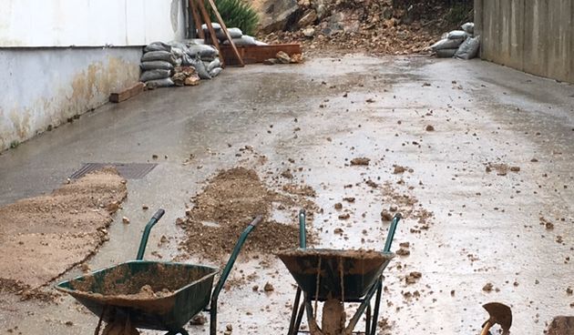 Velika šteta od poplave u OŠ Valantin Klarin u Preku