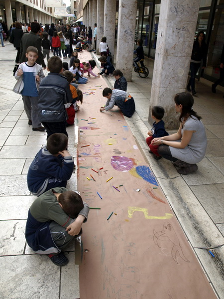 Eko dani 2009: Eko grafiti i Zagrlimo poluotok (Foto: Sasa Cuka)