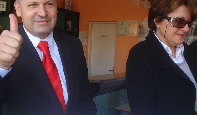 Stanko Zrilić na biralištu/Foto: Diana Everle