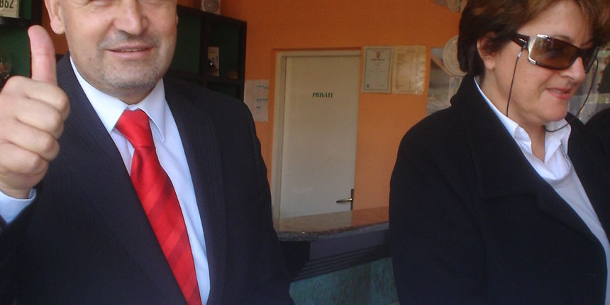 Stanko Zrilić na biralištu/Foto: Diana Everle Stanko Zrilić na biralištu/Foto: Diana Everle