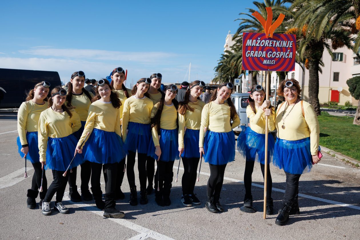 35 Karnevalska povorka Zadar 15.2.2026, Foto Bojan Bogdanić
