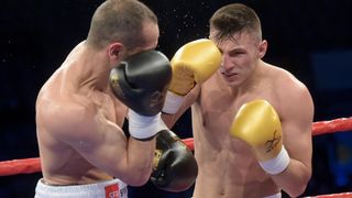 Svjetska boksacka liga, grupa B C1, kategorija 75 kg, Edin Avdic (Croatian Knights) – Nizar Trimech (France Fighting Roosters).