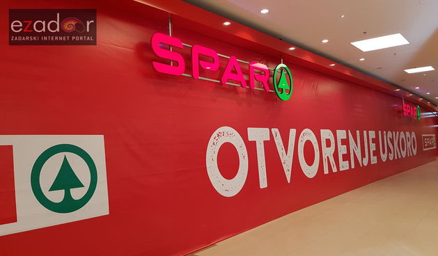 Trgovinski centar Supernova Zadar otvorio vrata kupcima. Špar- otvorenje uskoro