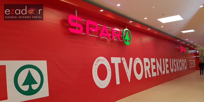 Trgovinski centar Supernova Zadar otvorio vrata kupcima. Špar- otvorenje uskoro Trgovinski centar Supernova Zadar otvorio vrata kupcima. Špar- otvorenje uskoro