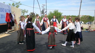 Galovac: Smotra  tradicijske baštine osnovnih i srednjih škola Zadarske županije. Foto: Marko Mane Ledenko